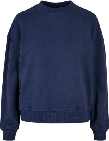 B-BY212-Ladies Oversized Crewneck Sweatshirt